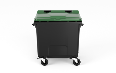 Plastový kontejner 660 L zelený