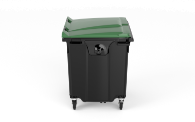 Plastový kontejner 660 L zelený