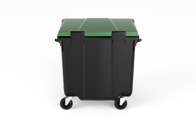 Plastový kontejner 660 L zelený