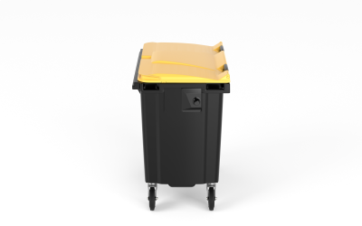 Plastový kontejner 660 L žlutý