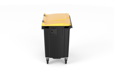 Plastový kontejner 660 L žlutý